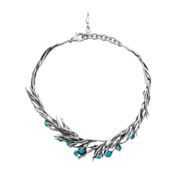 Sterling silver Posidonia necklace